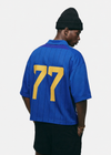 77 Baskılı Tişört, detay görünüm — Navra Wear