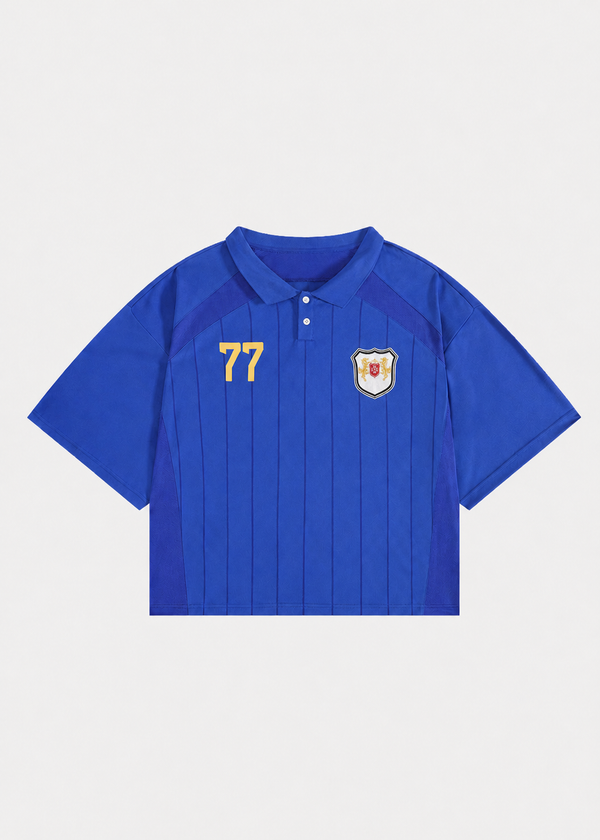 77 Baskılı Tişört, yan görünüm — Navra Wear