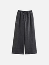 Versatile Tie-Up High-Rise Denim