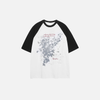 Everyday Nostalgia Print Relaxed Fit Cotton T-Shirt