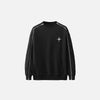 Star Zip Sleeve Detail Sweatshirt