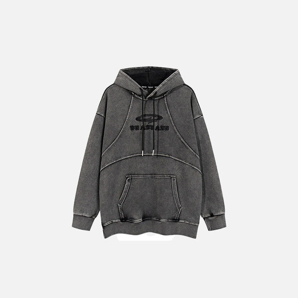 Relaxed Streamline Sweatshirt alternatif görünüm