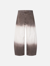 Fashionable Batik Ombre Classic Leg Denim