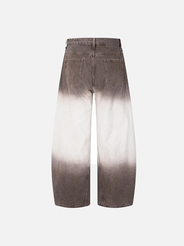 Fashionable Batik Ombre Classic Leg Denim alternatif görünüm