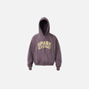 Suede Stripe Relaxed Hood