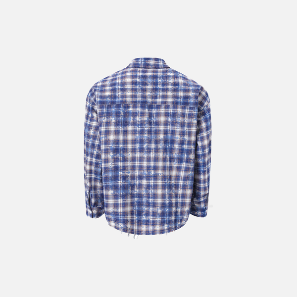 Mens Heritage Plaid Relaxed Casual Shirt alternatif görünüm