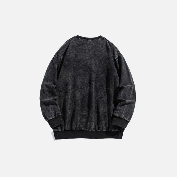 Dark Wash Americana Sweatshirt alternatif görünüm