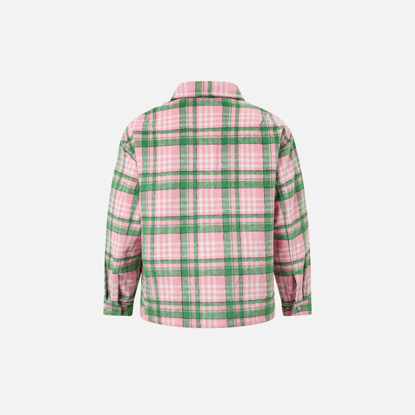 Ventilated Plaid Zip-Through Street Shirt alternatif görünüm