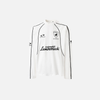 Polished Wide-Body Letter Print Long Sleeve Game-Day T-Shirt
