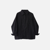 K-Fashion Plaid Lapel Relaxed Shirt
