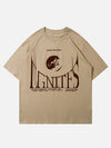 Letter Print Relaxed T-Shirt