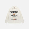 Crater Print Statement Woven Shirt