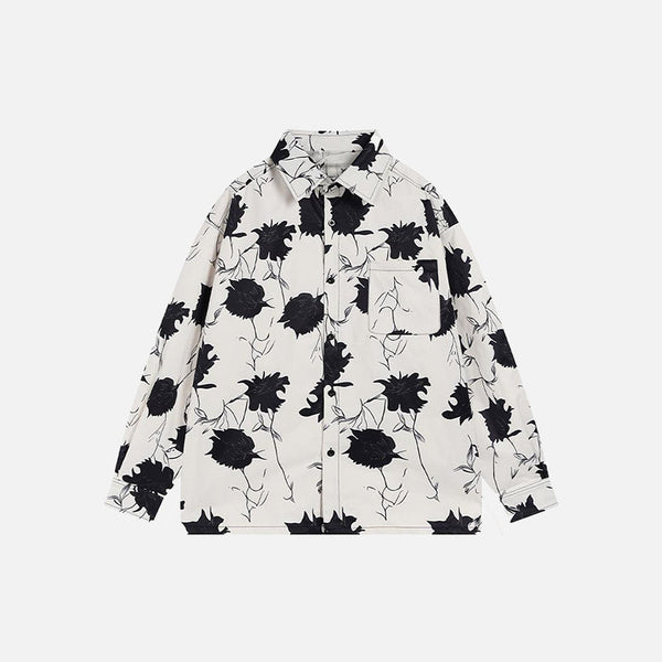 Bloom Graphic Twin-Pocket Shirt