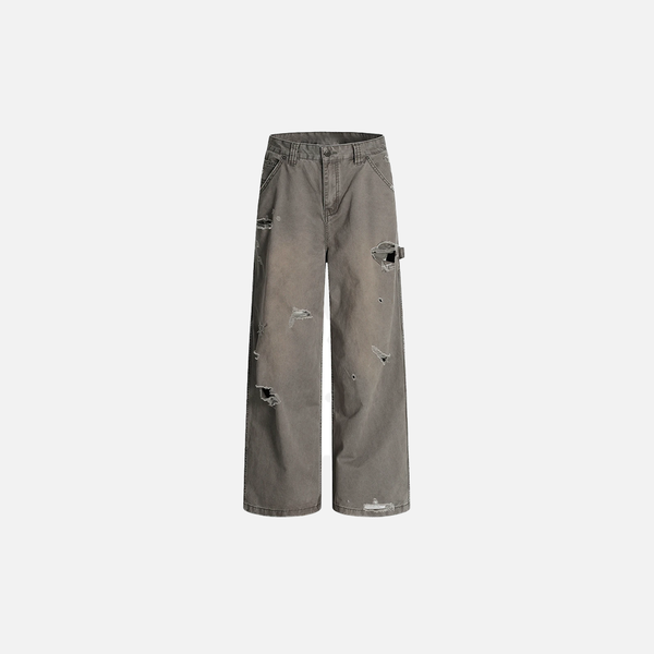 Metro Carpenter Rinse Faded Utility Denim
