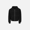 Studded Heavy Zip Hoodie