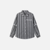 Chic Plaid Long Sleeve Polished Top