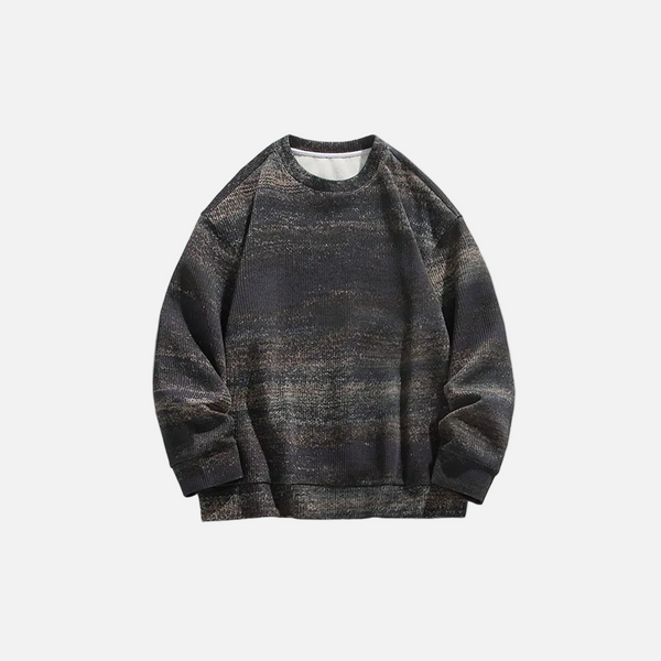 Washed Dye Relaxed Sweatshirt alternatif görünüm