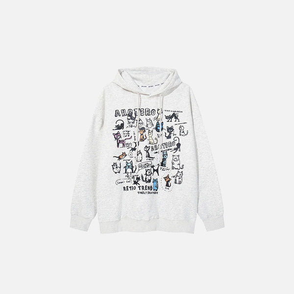 Cosmic Kitties Sweatshirt alternatif görünüm