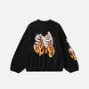 Inferno Bones Graphic Sweatshirt