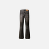 Men Scratch Faded Torn Classic Leg Denim