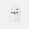 Vibrant Illustrated Hip Hop Long Sleeve Game-Day T-Shirt