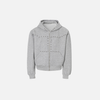 Studded Heavy Zip Hoodie