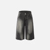 2000s Rivets Rinse Lightning Denim Shorts
