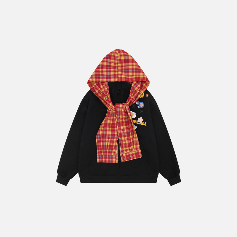 Bloom Detach Hood Cozy Sweatshirt