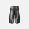 2000s Rivets Rinse Lightning Denim Shorts