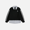 Varsity Layered Boxy Sweatshirt