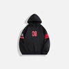 Warm Embroidered Western Letter Sweatshirt