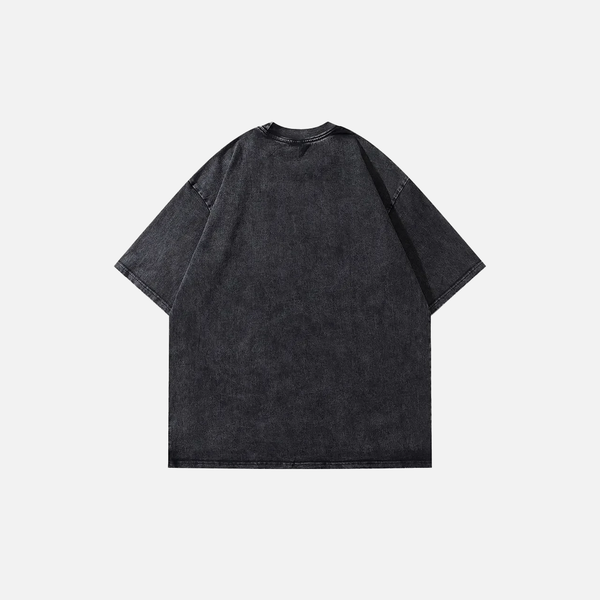 Soft Boxy-Fit Heritage Teddy Forest-Cub Designed T-Shirt alternatif görünüm