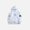 Warm Embroidered Western Letter Sweatshirt