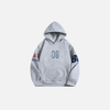 Warm Embroidered Western Letter Sweatshirt