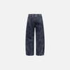 Metro Classic Mosaic Easy Cut Bell Leg Denim