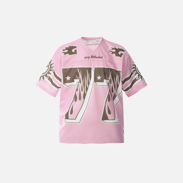 Pink Millennium Mesh Boxy-Fit Inferno Training T-Shirt
