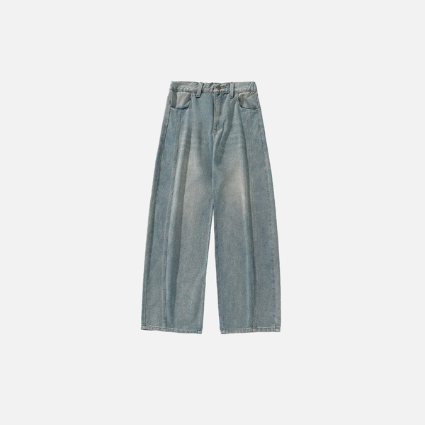 Men's Heritage Rinse Relaxed Denim alternatif görünüm