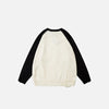 Moth Stitch Mixed Sweatshirt
