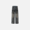 Classic High Street Double-Sided Printed Denim