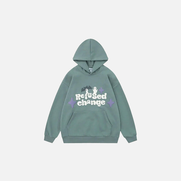 Refuse Change Graphic Sweatshirt alternatif görünüm
