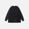 Urban-Edge Illustrated Print Oversize Long Sleeve T-Shirt