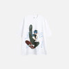 Stand-Out Character Patterned Laid-Back Fit T-Shirt