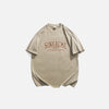 Hallyu Letter Print Soft Boy T-Shirt