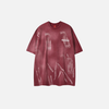 Fashionable Statement O-Neck Collar Graffiti Letter T-Shirt