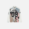 Faded Era Dirty-Art Hound Visual Mosaic T-Shirt