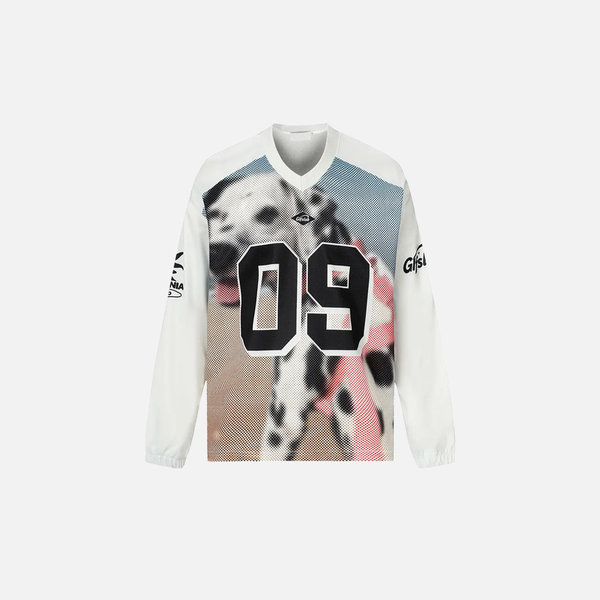 Faded Era Dirty-Art Hound Visual Mosaic T-Shirt