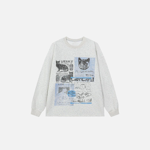 Lost Feline Chronicles T-Shirt alternatif görünüm