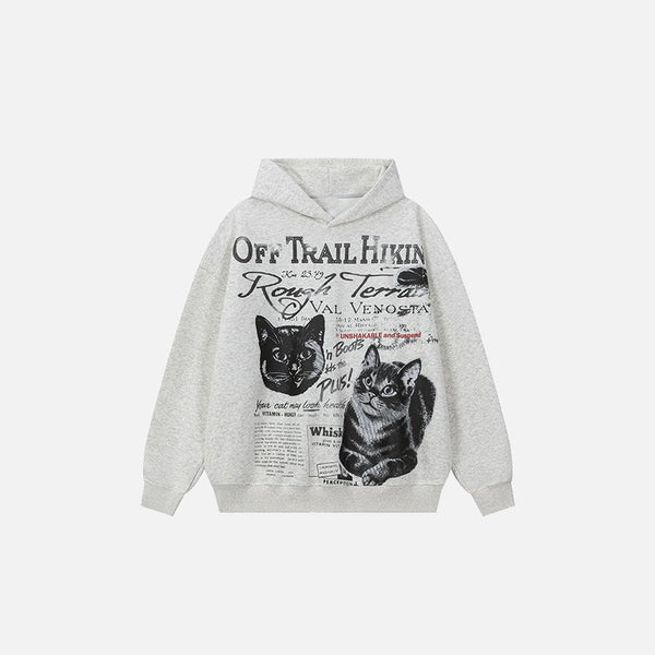 Rugged Trail Cat Sweatshirt alternatif görünüm
