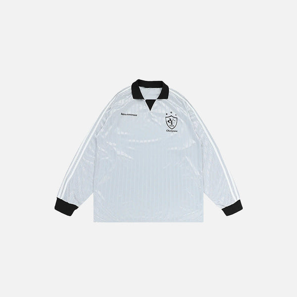 Stripe Heritage Long Sleeve T-Shirt alternatif görünüm