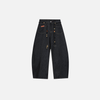Western Style High Street Curved Blade Denim